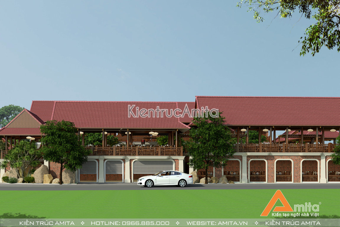 Thiết kế nhà hàng phong cách Á Đông