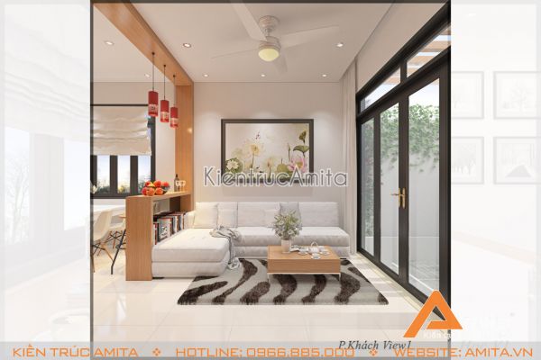 Mẫu nội thất hiện đại nhà phố (CĐT: bà Hải - Hồ Chí Minh) NT11008