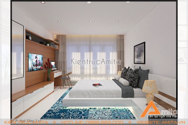 Mẫu nội thất hiện đại nhà phố (CĐT: bà Hải - Hồ Chí Minh) NT11008