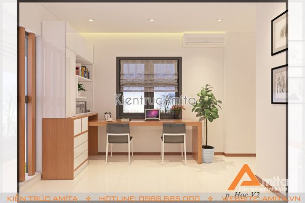 Mẫu nội thất hiện đại nhà phố (CĐT: bà Hải - Hồ Chí Minh) NT11008