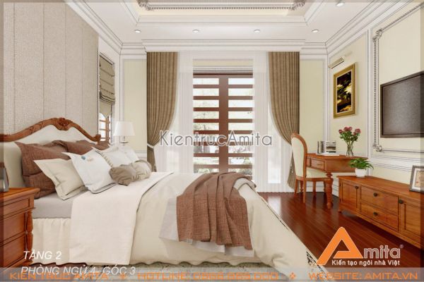 Mẫu thiết kế nội thất tân cổ điển cực đẹp (CĐT: ông Kỹ - Phú Thọ) NT12003