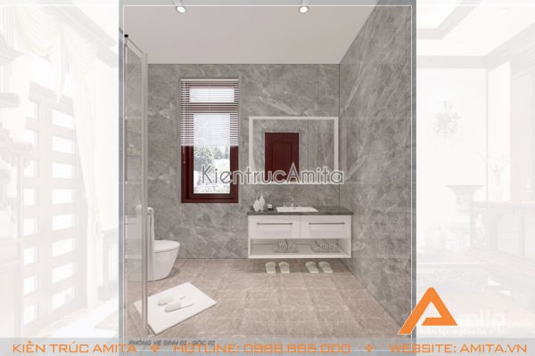 Thiết kế nội thất tân cổ điển ấn tượng (CĐT: ông Hùng - Khánh Hòa) NT12011