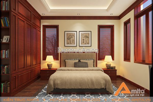 Mẫu nội thất tân cổ điển đẹp (CĐT: ông Tuấn - Quảng Ninh) NT12007 