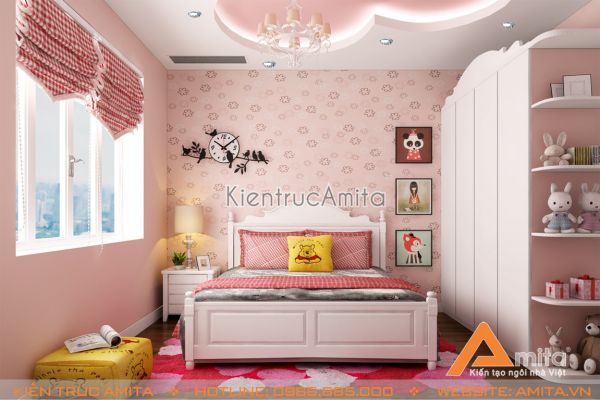 Thiết kế nội thất nhà phố hiện đại đẹp (CĐT: bà Ngân - Thái Nguyên) NT11002