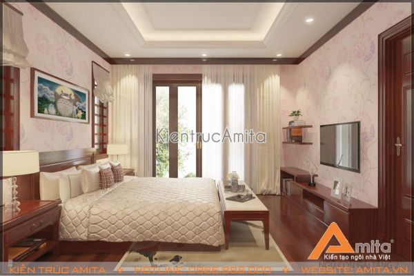 Mẫu nội thất biệt thự tân cổ điển (CĐT: ông Vũ - Hưng Yên) NT12004