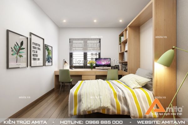 Mẫu nội thất chung cư hiện đại (CĐT: bà Mai - Hà Nội) NT21013