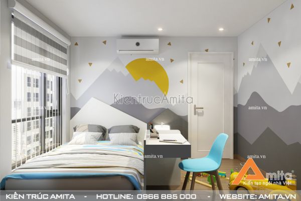 Mẫu nội thất chung cư hiện đại (CĐT: bà Mai - Hà Nội) NT21013