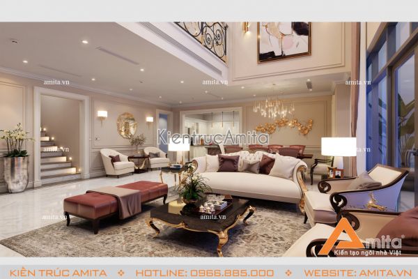 Thiết kế nội thất căn hộ Duplex Mandarin (CĐT: ông Quang - Hà Nội) NT21014