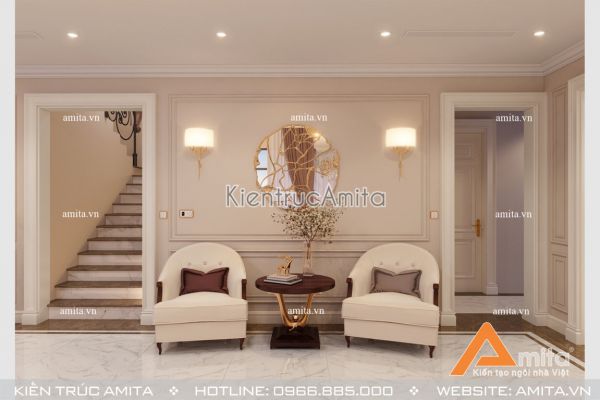 Thiết kế nội thất căn hộ Duplex Mandarin (CĐT: ông Quang - Hà Nội) NT21014