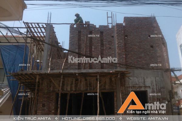 Nhật ký thi công biệt thự hiện đại tại Vĩnh Phúc TC31103