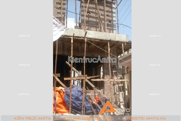 Nhật ký thi công biệt thự hiện đại tại Vĩnh Phúc TC31103