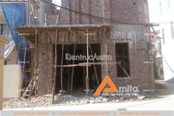 Nhật ký thi công biệt thự hiện đại tại Vĩnh Phúc TC31103