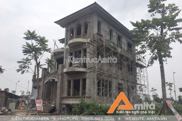Giám sát thi công biệt thự 3 tầng (CĐT: Ông Hưng - Hưng Yên) TC35002