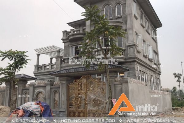 Giám sát thi công biệt thự 3 tầng (CĐT: Ông Hưng - Hưng Yên) TC35002