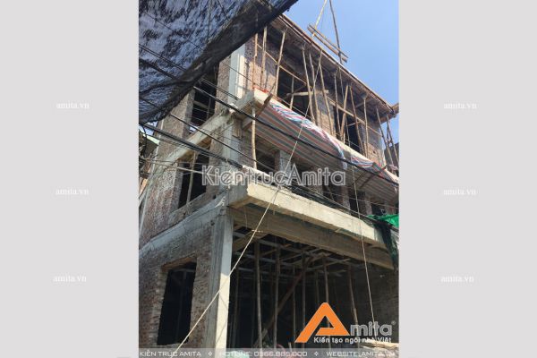 Giám sát thi công nhà phố 2 mặt tiền (CĐT: Ông Thắng - Hà Nội) TC41034