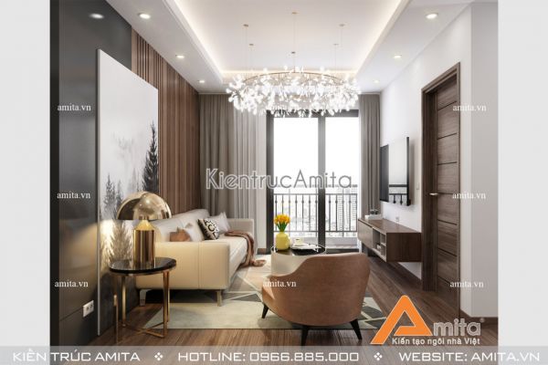 Mẫu nội thất chung cư phong cách hiện đại (CĐT: ông Hà - Hồ Chí Minh) NT21017