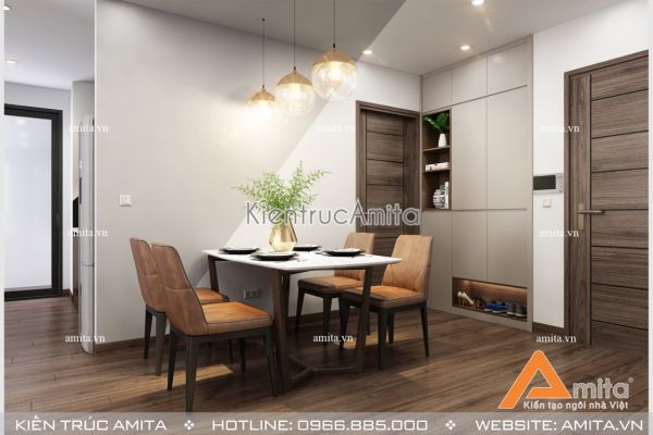 Mẫu nội thất chung cư phong cách hiện đại (CĐT: ông Hà - Hồ Chí Minh) NT21017