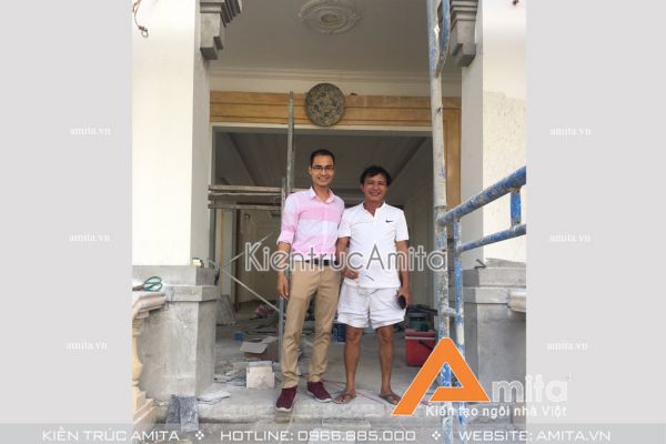 Thi công hoàn thiện biệt thự 1 tầng (CĐT: Ông Hùng - Khánh Hòa) TC11008