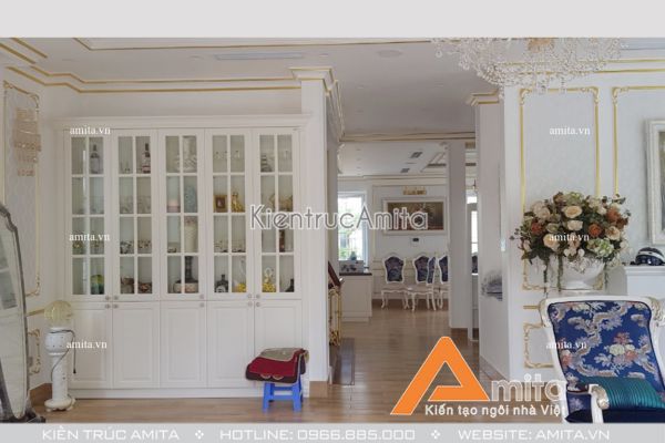 Hoàn thiện thi công nội thất biệt thự (CĐT: Bà Lan - Hà Nội) TC34005