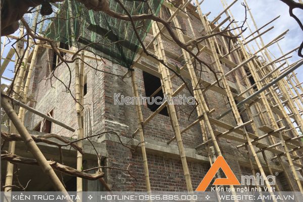 Thi công biệt thự tân cổ điển ở Nghệ An (CĐT: Ông Sơn - Nghệ An) TC32063