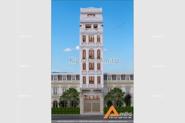 Thiết kế nhà phố 5x12m kết hợp kinh doanh (CĐT: ông Tùng - Hà Nội) KT82192