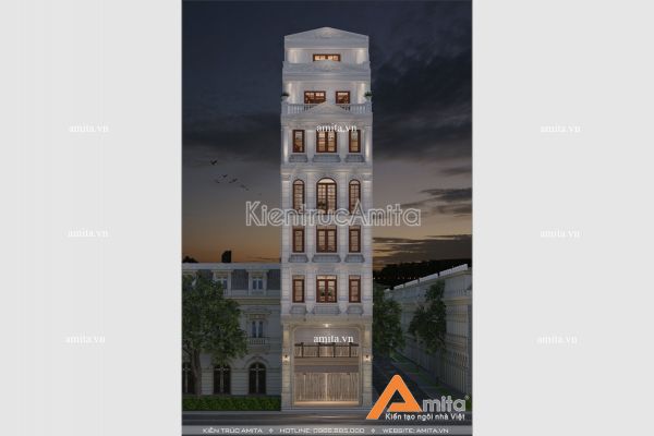 Thiết kế nhà phố 5x12m kết hợp kinh doanh (CĐT: ông Tùng - Hà Nội) KT82192