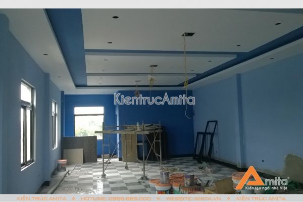 Thi công nhà văn phòng kiêm quán cà phê (CĐT: Ông Tùng - Hà Nội) TC45006