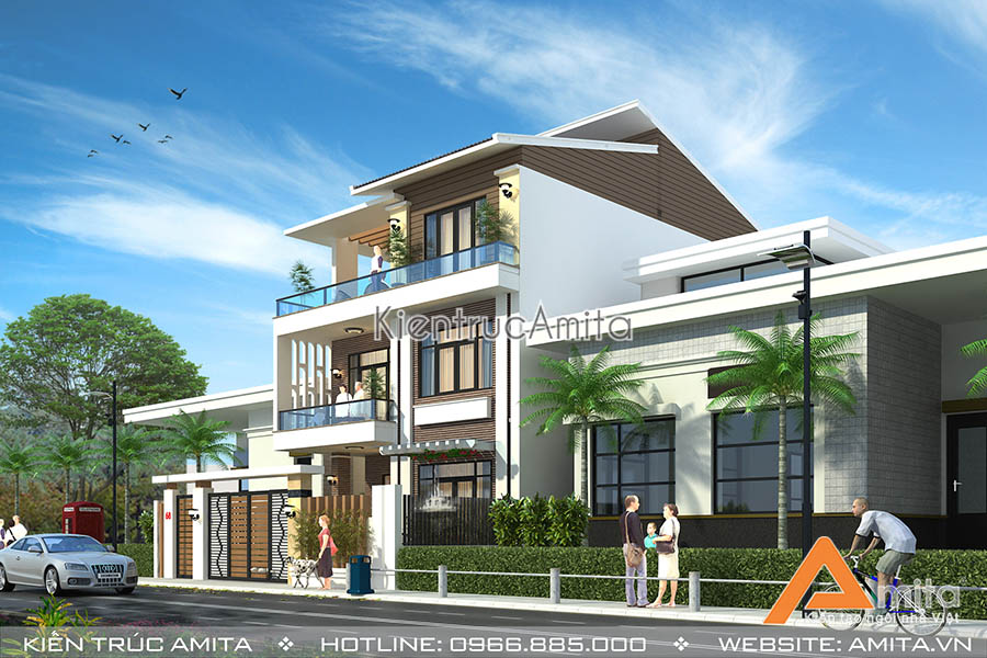 Biệt thự 3 tầng