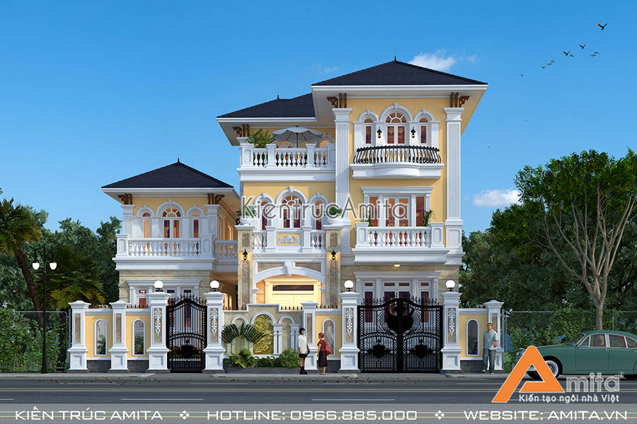 Biệt thự 3 tầng