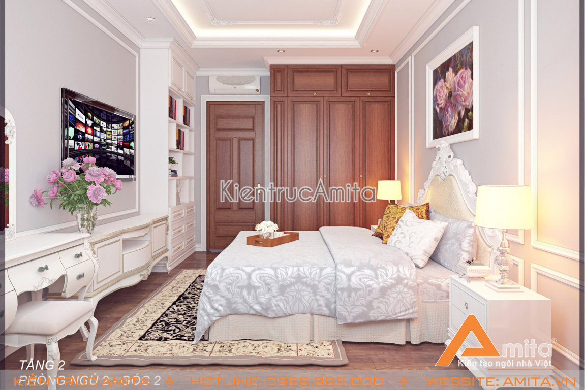 Mẫu thiết kế nội thất tân cổ điển đẹp