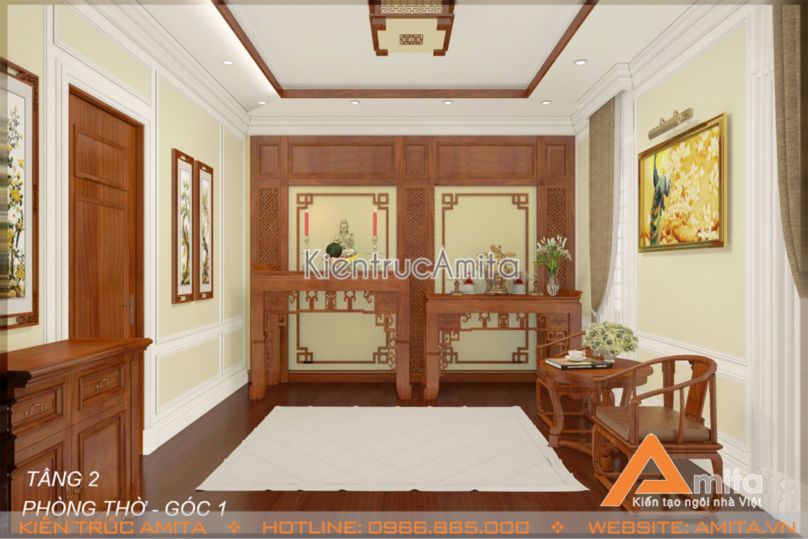 Mẫu thiết kế nội thất tân cổ điển đẹp