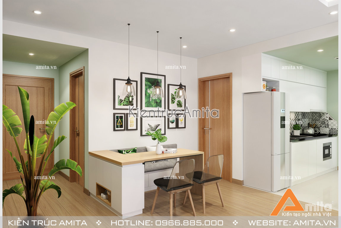 Thiết kế nội thất chung cư phong cách hiện đại