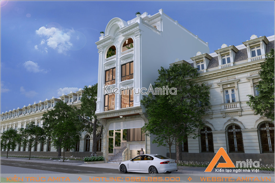 Mẫu thiết kế nhà ở kết hợp kinh doanh