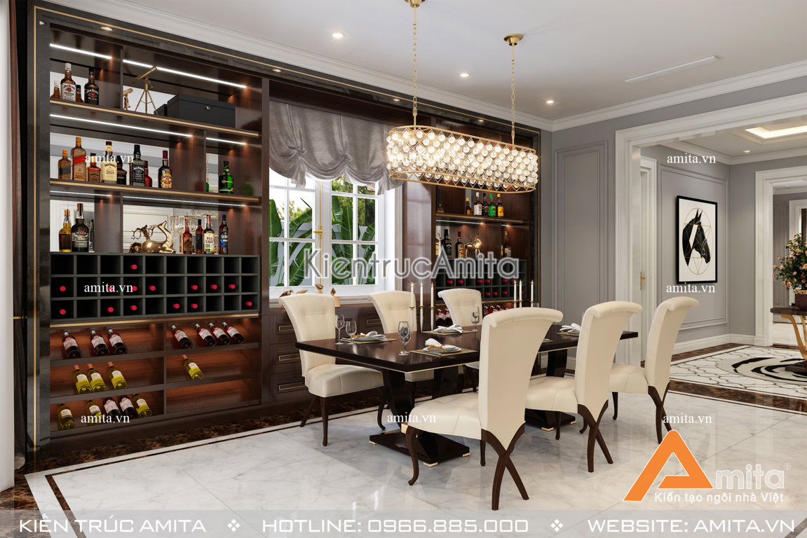 thiết kế nội thất biệt thự hiện đại